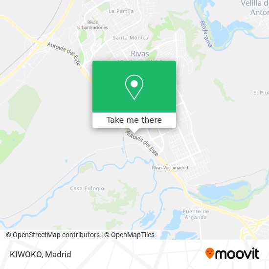 KIWOKO map