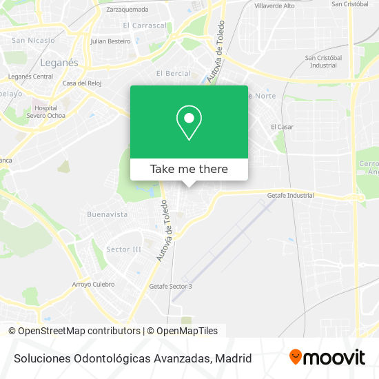 Soluciones Odontológicas Avanzadas map