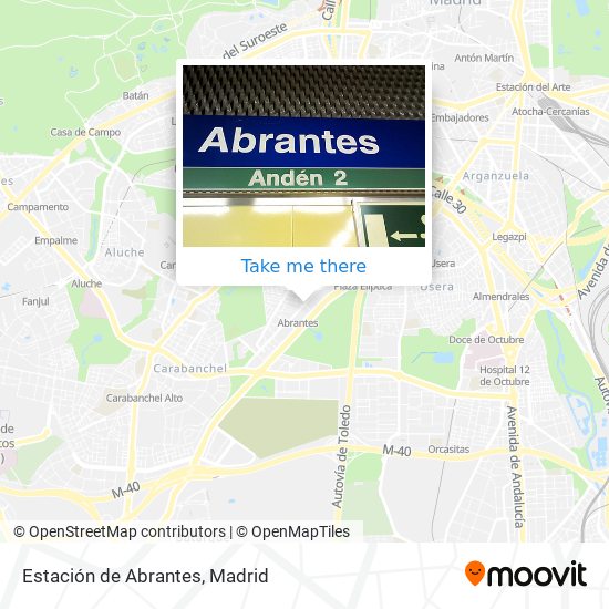 Estación de Abrantes map