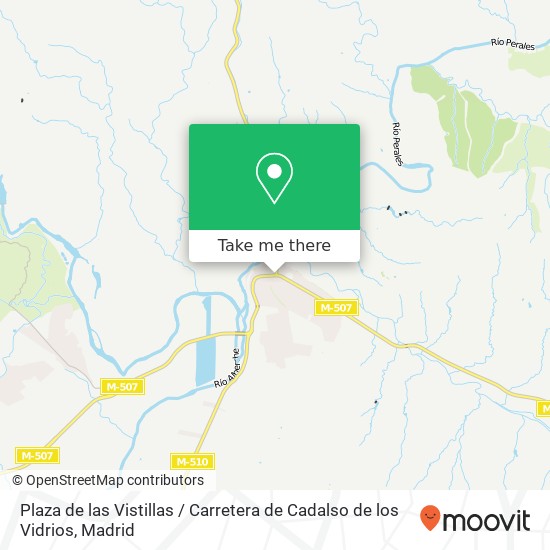 Plaza de las Vistillas / Carretera de Cadalso de los Vidrios map