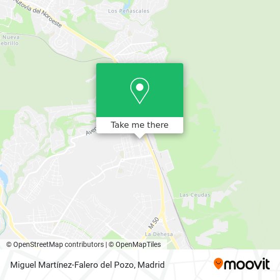 Miguel Martínez-Falero del Pozo map