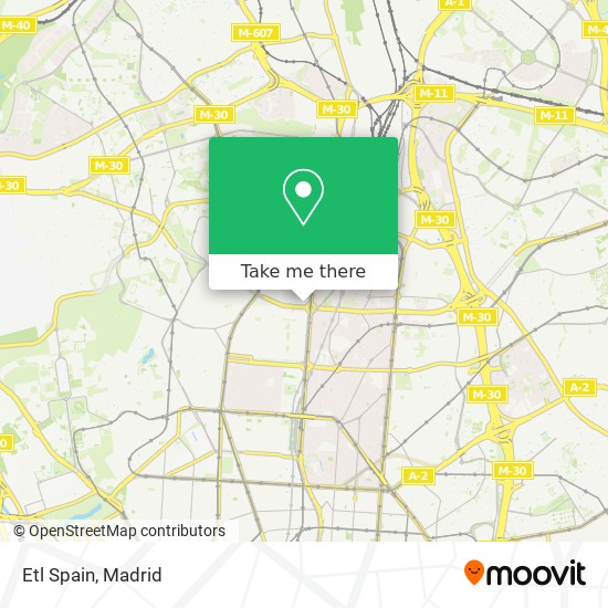 Etl Spain map