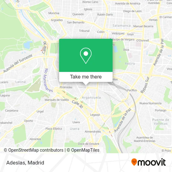 mapa Adeslas