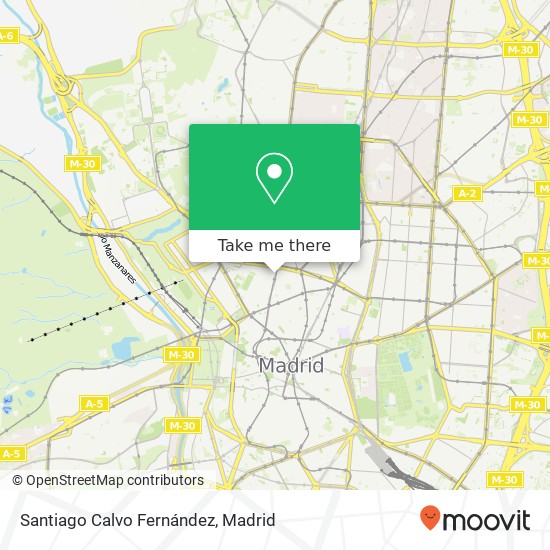 Santiago Calvo Fernández map