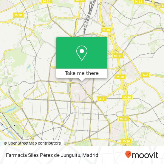 Farmacia Siles Pérez de Junguitu map