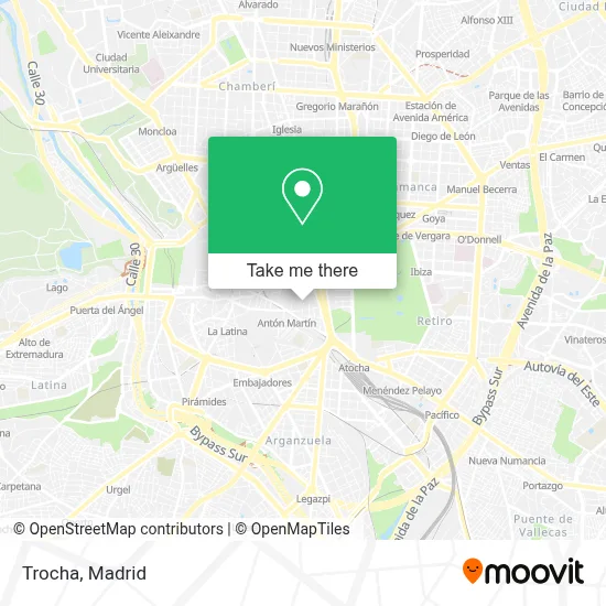 Trocha map