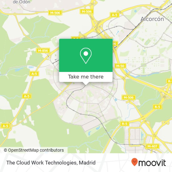 The Cloud Work Technologies map