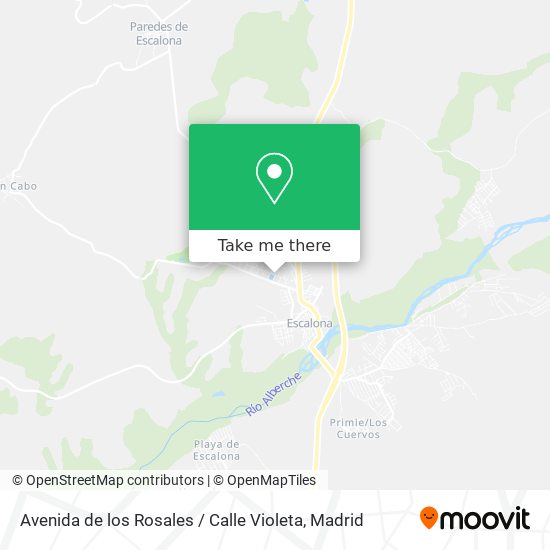 Avenida de los Rosales / Calle Violeta map