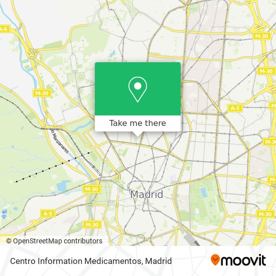 Centro Information Medicamentos map