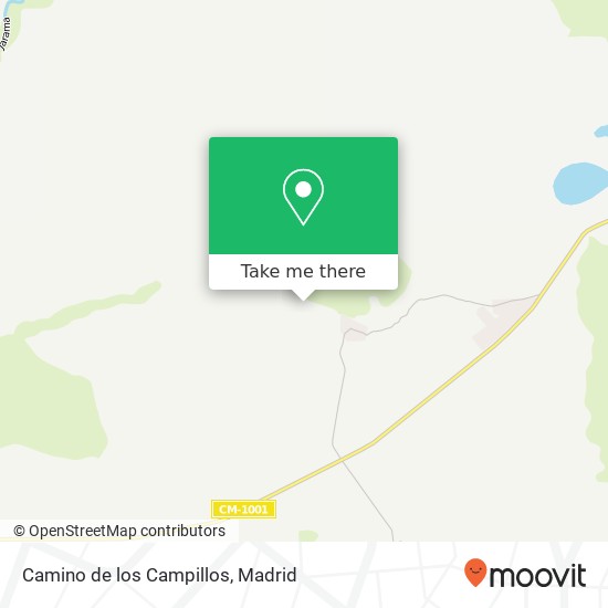 mapa Camino de los Campillos