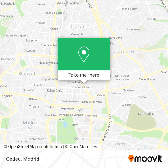 Cedeu map
