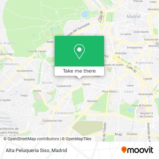 Alta Peluquería Siso map