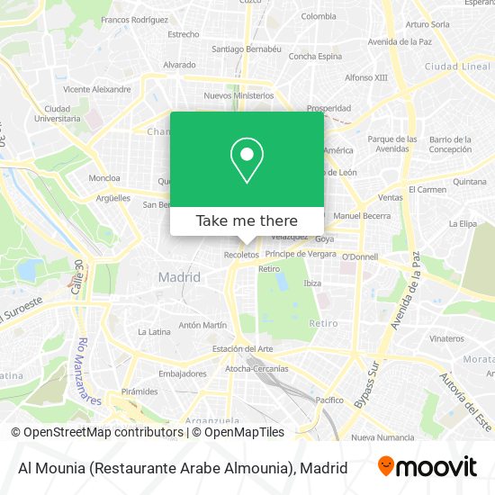Al Mounia (Restaurante Arabe Almounia) map