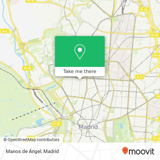 mapa Manos de Ángel