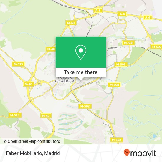 Faber Mobiliario map