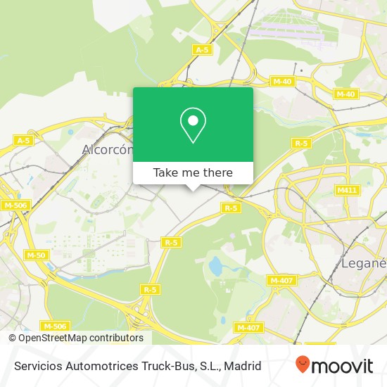 Servicios Automotrices Truck-Bus, S.L. map