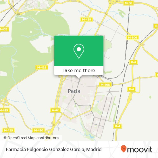 Farmacia Fulgencio González García map