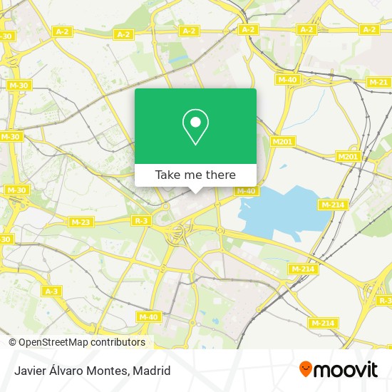 Javier Álvaro Montes map