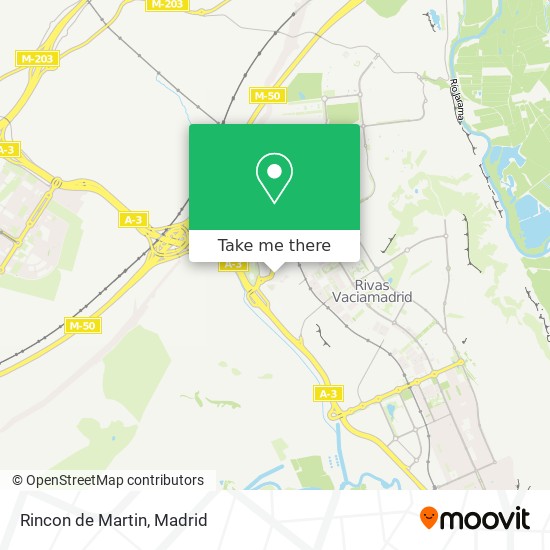 mapa Rincon de Martin