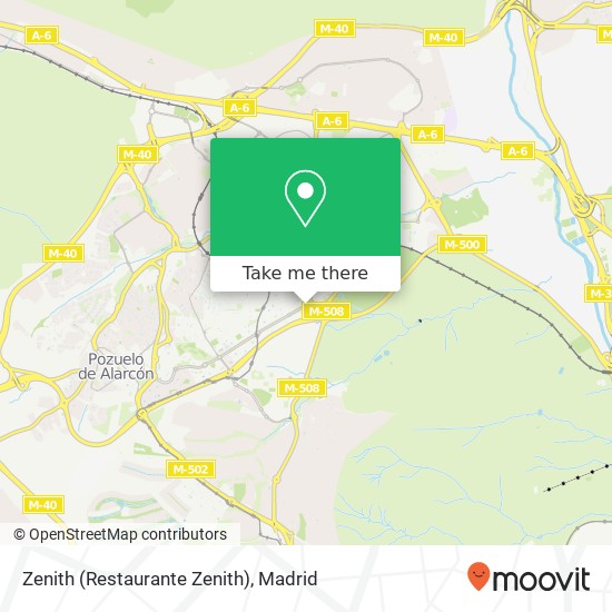 Zenith (Restaurante Zenith) map