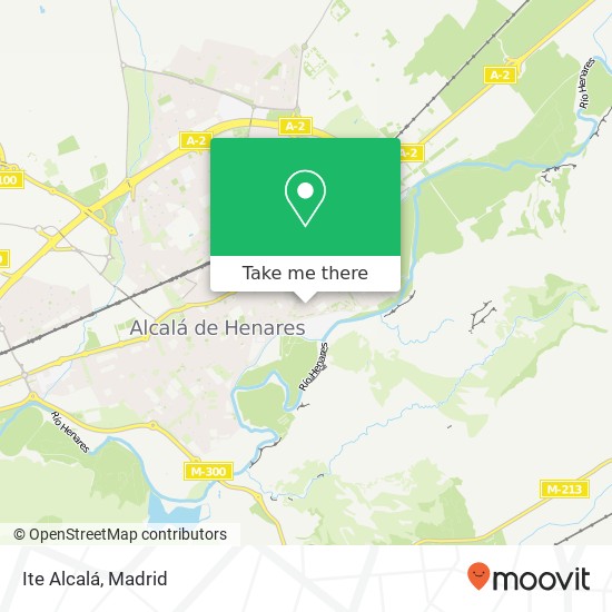 mapa Ite Alcalá