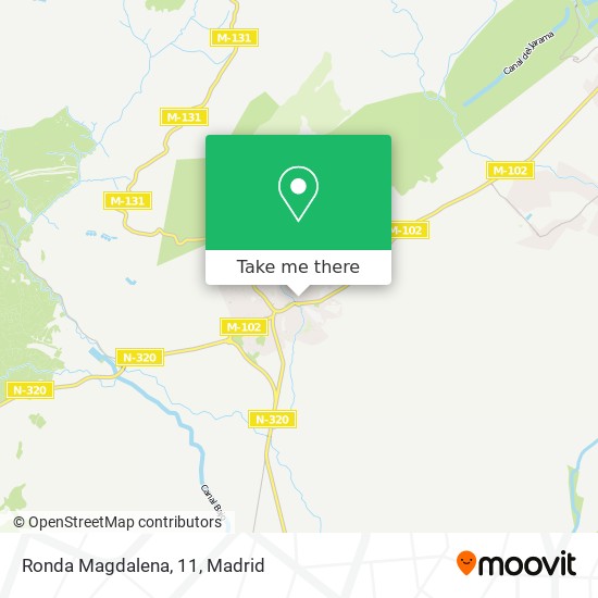 Ronda Magdalena, 11 map