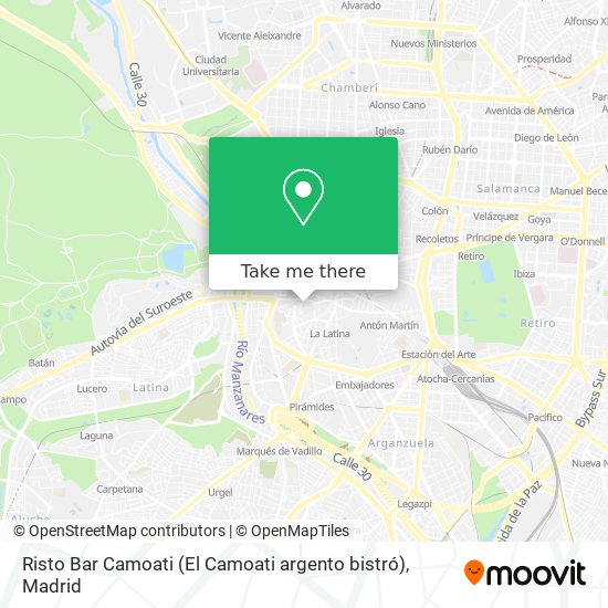 Risto Bar Camoati (El Camoati argento bistró) map