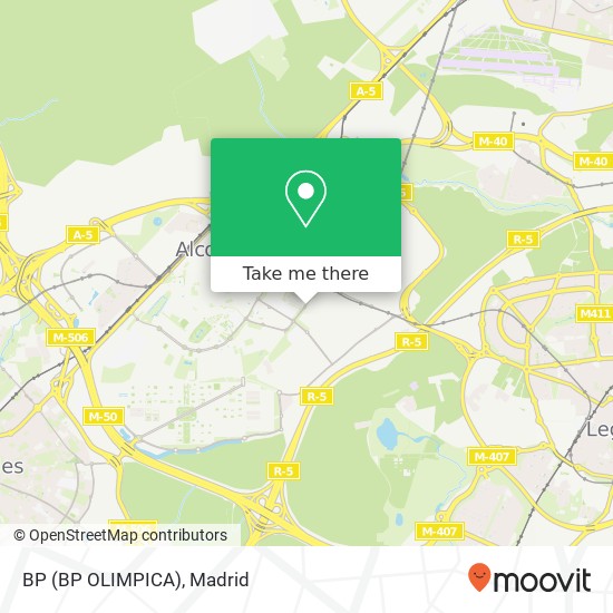 BP (BP OLIMPICA) map