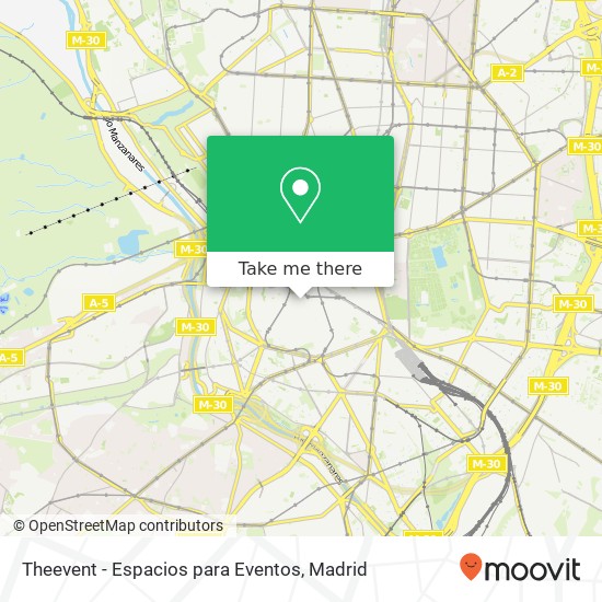 Theevent - Espacios para Eventos map