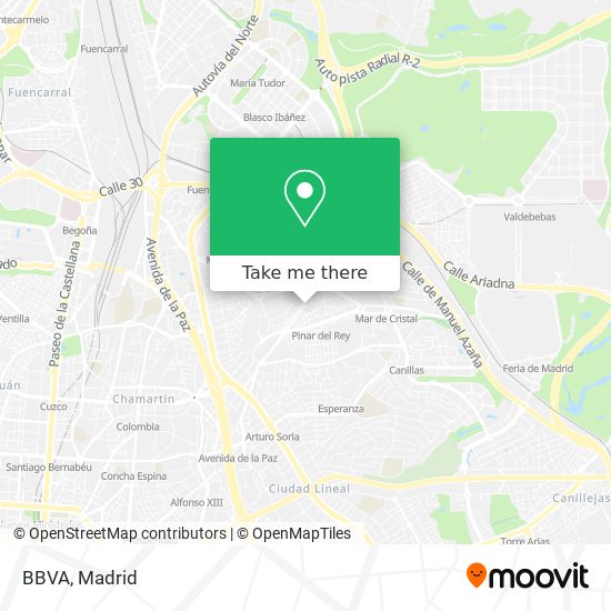 BBVA map