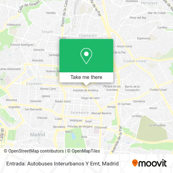 Entrada: Autobuses Interurbanos Y Emt map