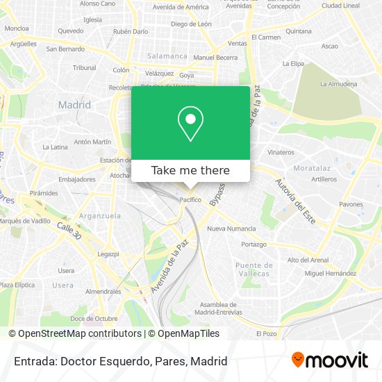 Entrada: Doctor Esquerdo, Pares map