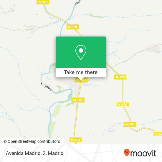 Avenida Madrid, 2 map