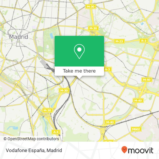 mapa Vodafone España