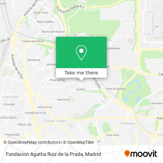 Fundacion Agatha Ruiz de la Prada map