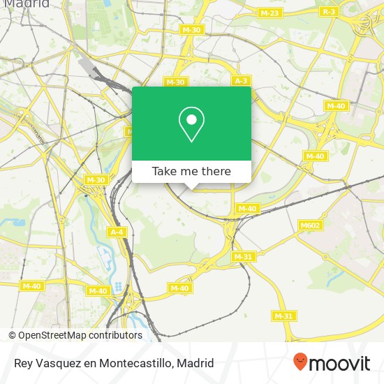 Rey Vasquez en Montecastillo map