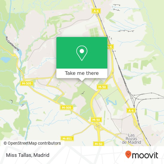 Miss Tallas map