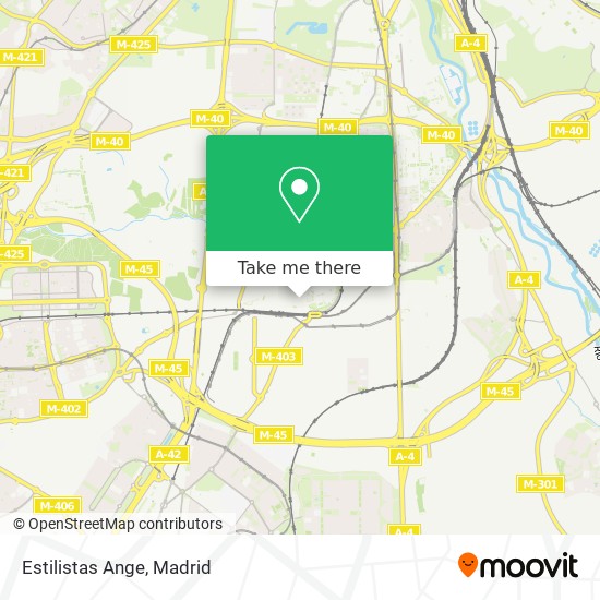 mapa Estilistas Ange