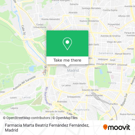 Farmacia Marta Beatriz Fernández Fernández map