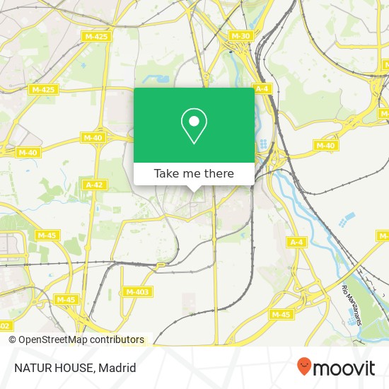 NATUR HOUSE map