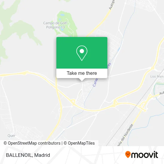 BALLENOIL map