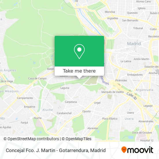 Concejal Fco. J. Martin - Gotarrendura map