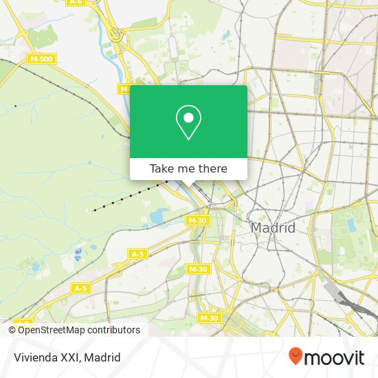 Vivienda XXI map