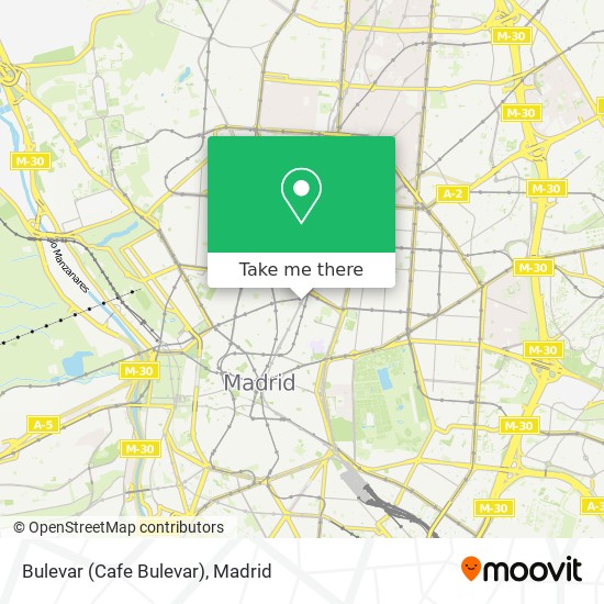 Bulevar (Cafe Bulevar) map