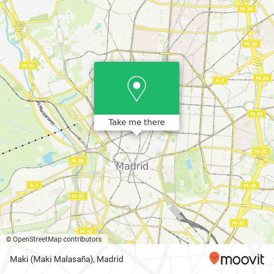 Maki (Maki Malasaña) map