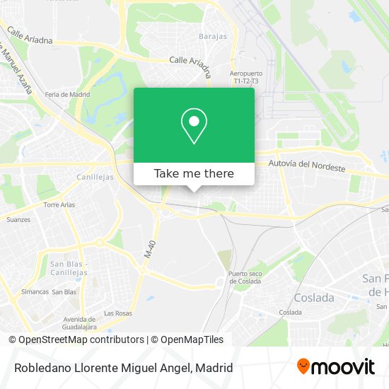 Robledano Llorente Miguel Angel map