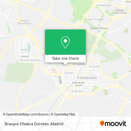 Braojos Chueca Doroteo map