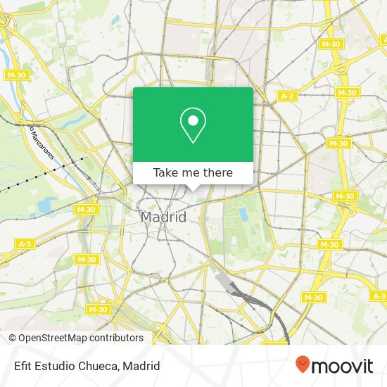 Efit Estudio Chueca map