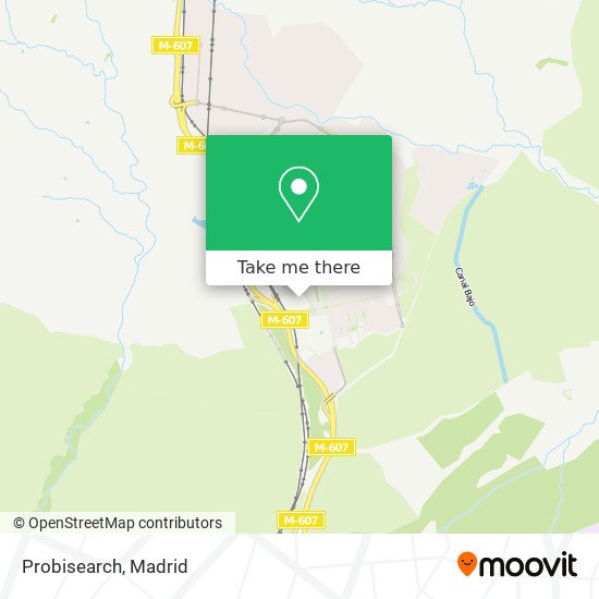 Probisearch map