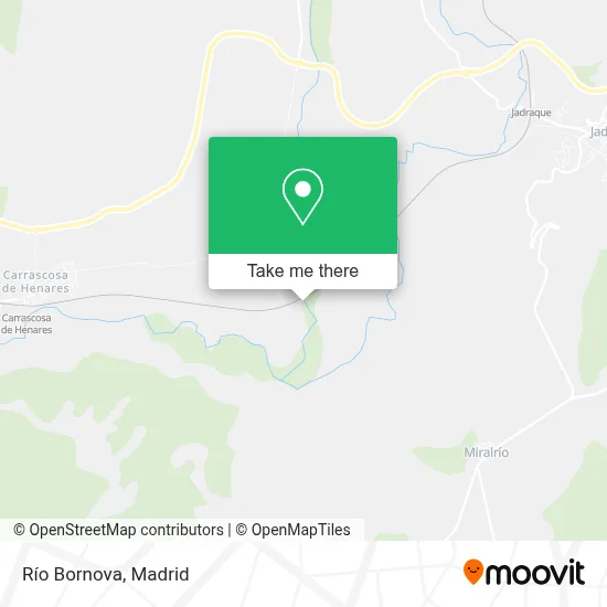 Río Bornova map
